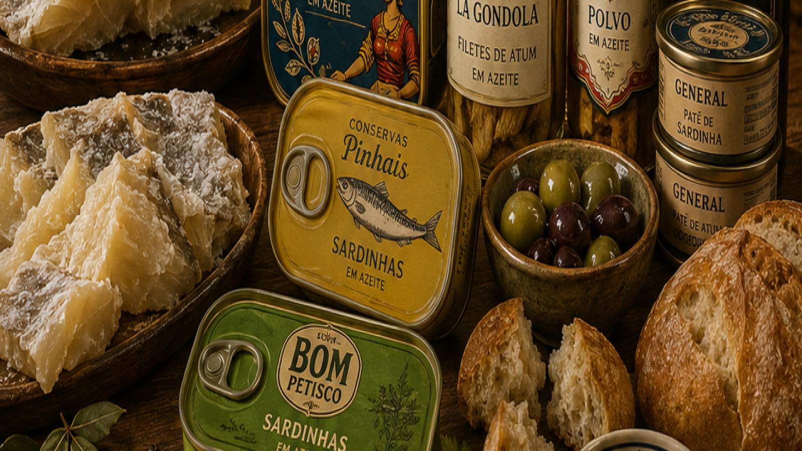 Bacalao y conservas portuguesas — categoría relacionada