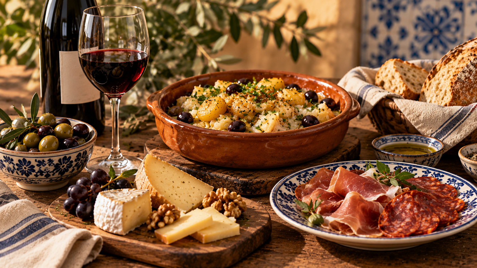 Vinos y mesa compartida — maridaje y tradición en la mesa portuguesa