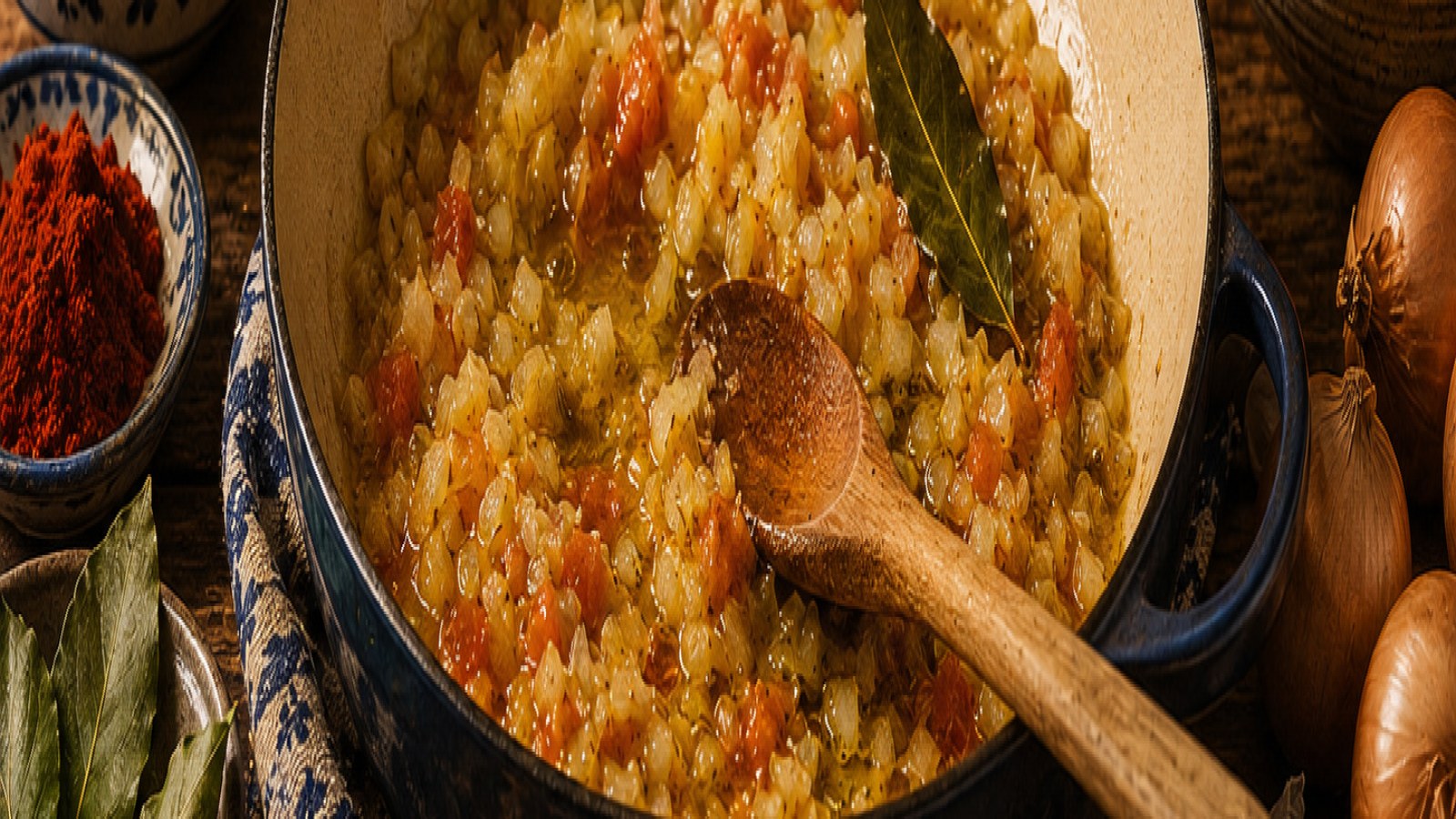 Foto de la guía Bases simples de sofrito - cocina portuguesa tradicional