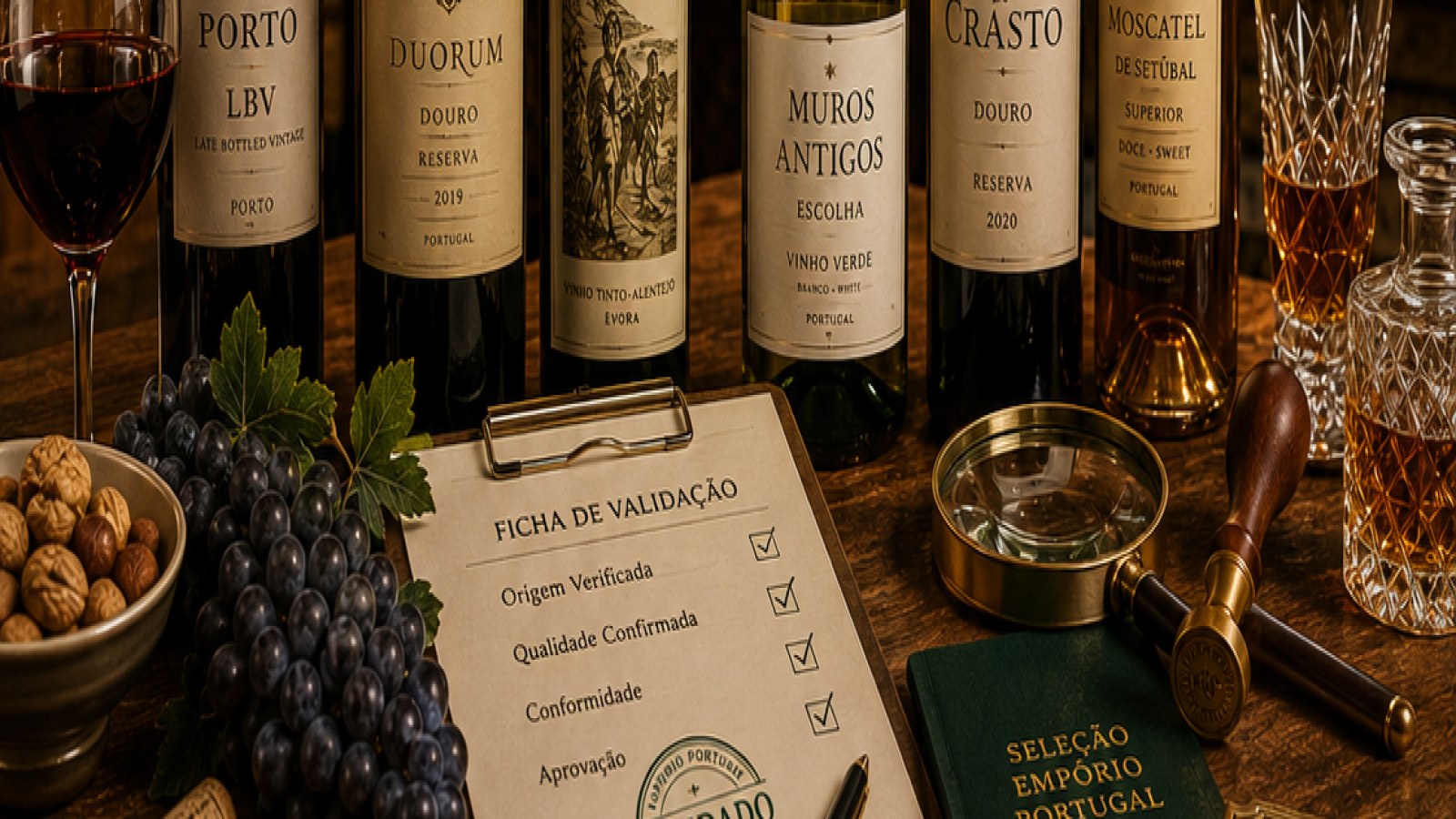 Estado y validación comercial de la categoría de vinos y bebidas portuguesas