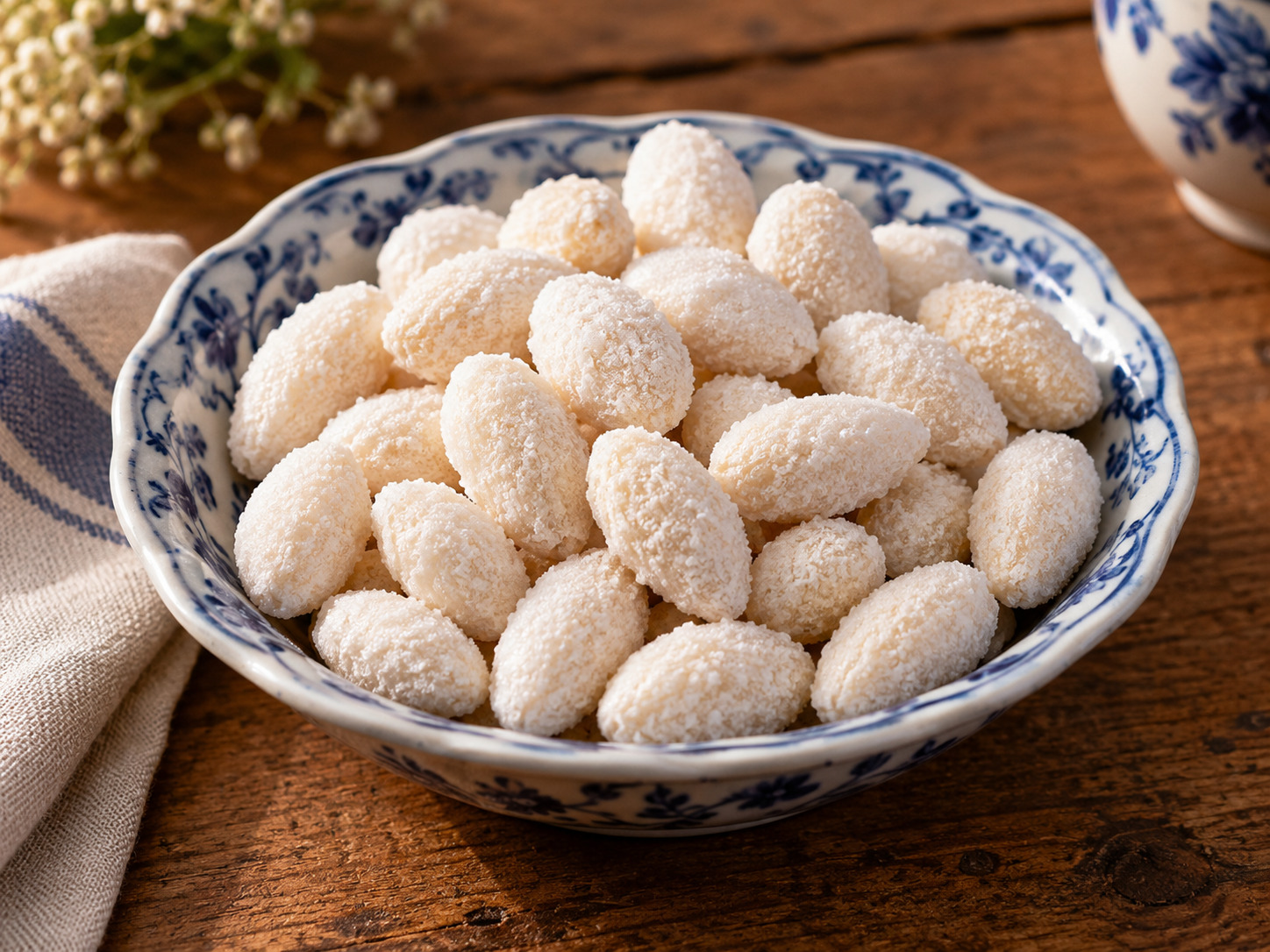 Foto de Amêndoas doces portuguesas - doce portugues tradicional