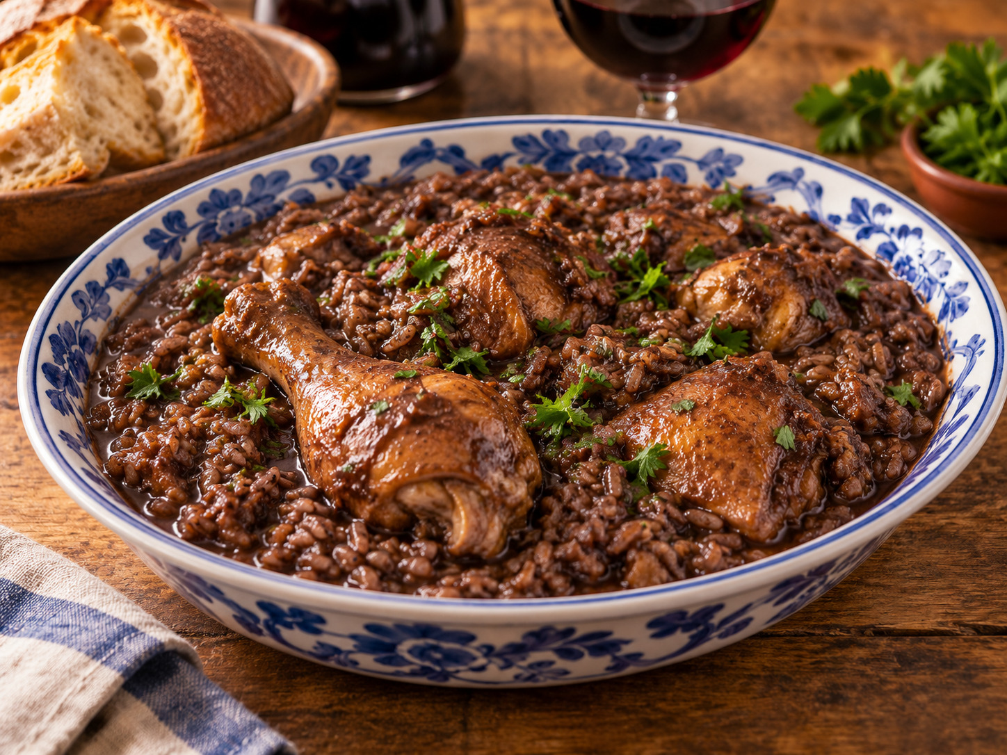 Foto de Arroz de cabidela - receita portuguesa tradicional