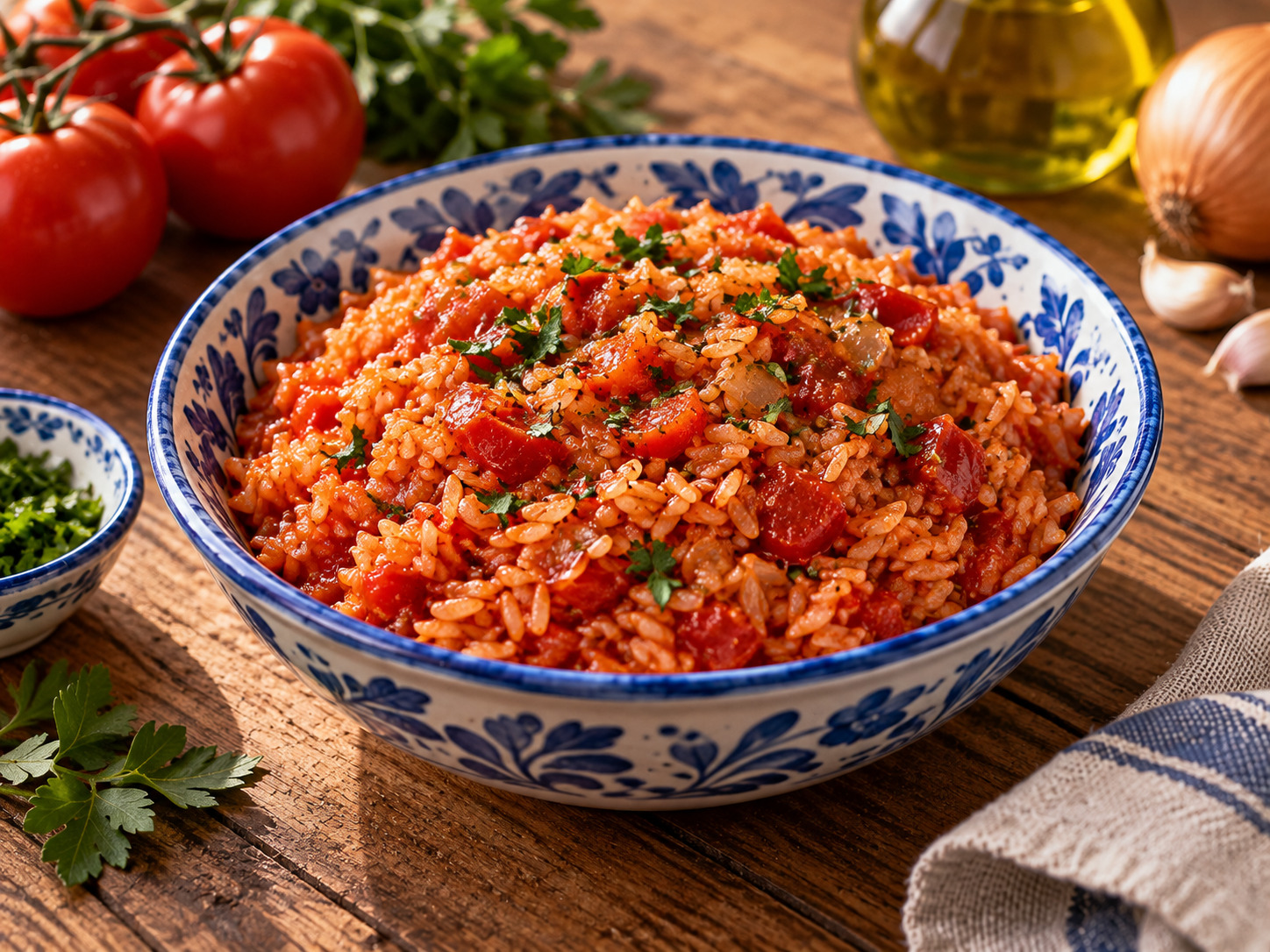 Foto de Arroz de tomate - receita portuguesa tradicional