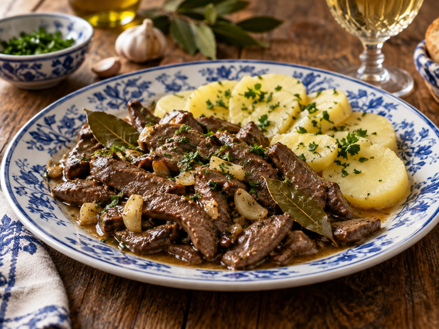 Foto de Bifanas de Vendas Novas - receita portuguesa tradicional