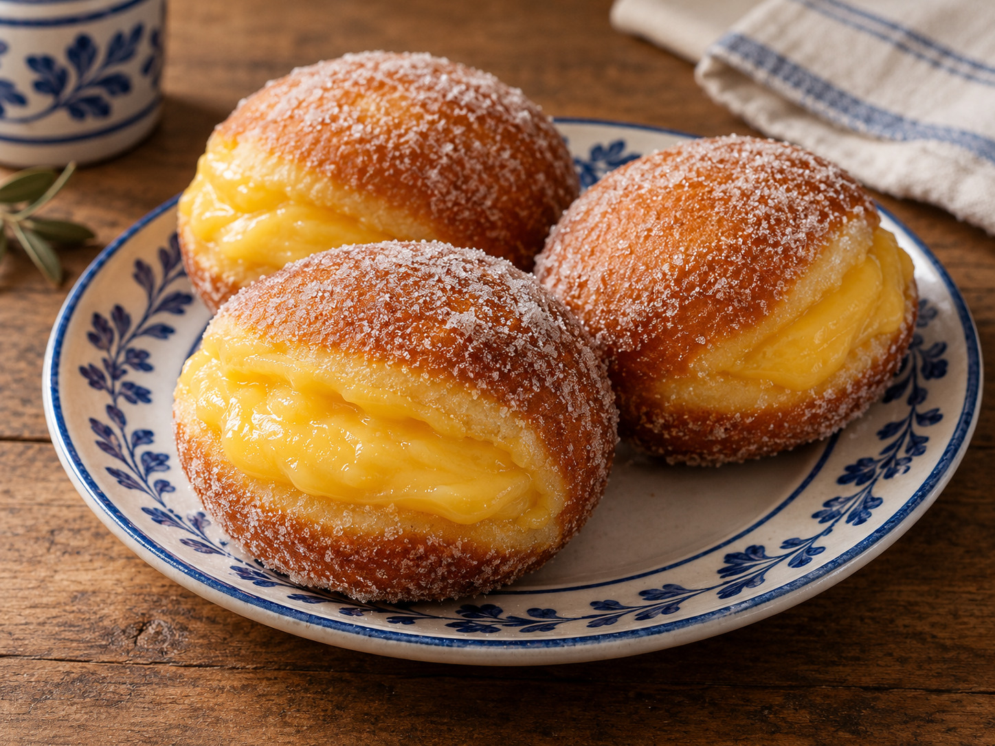 Foto de Bola de Berlim - receita portuguesa tradicional