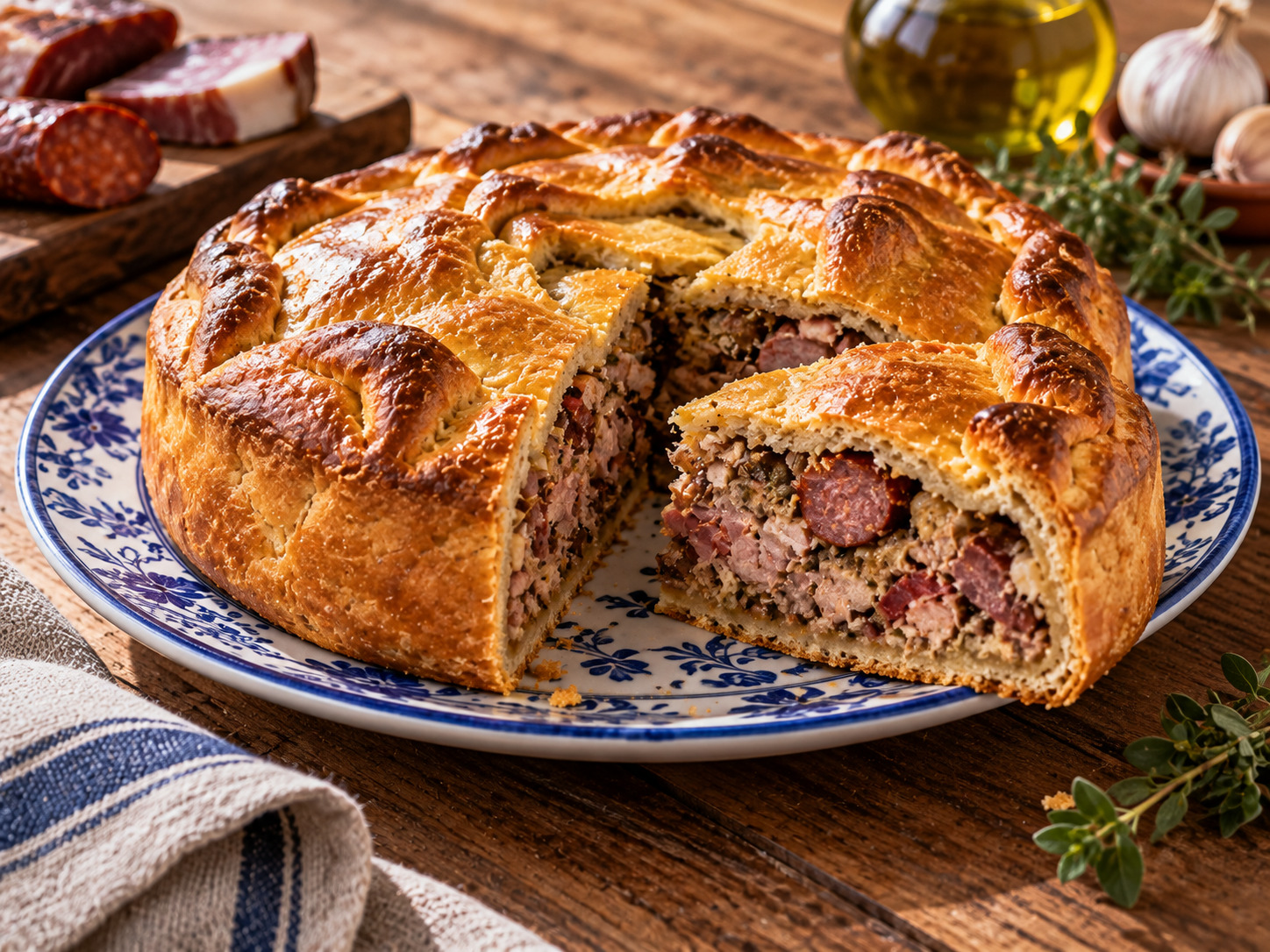 Foto de Bola de carne transmontana - receita portuguesa tradicional