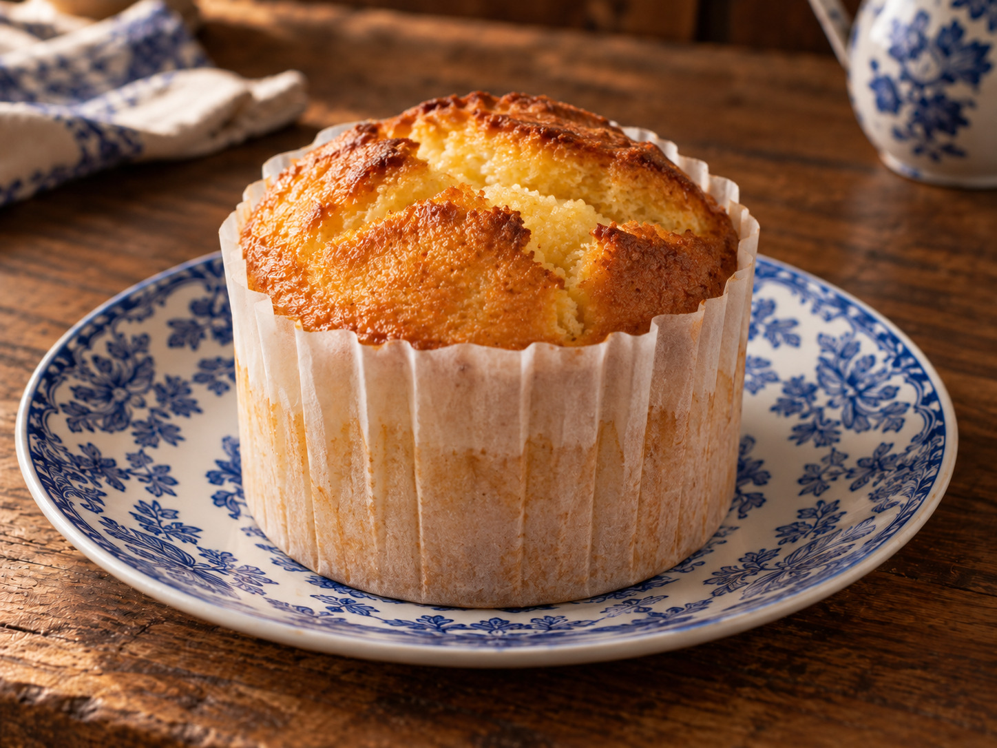Foto de Bolo de arroz português - dulce portugués tradicional