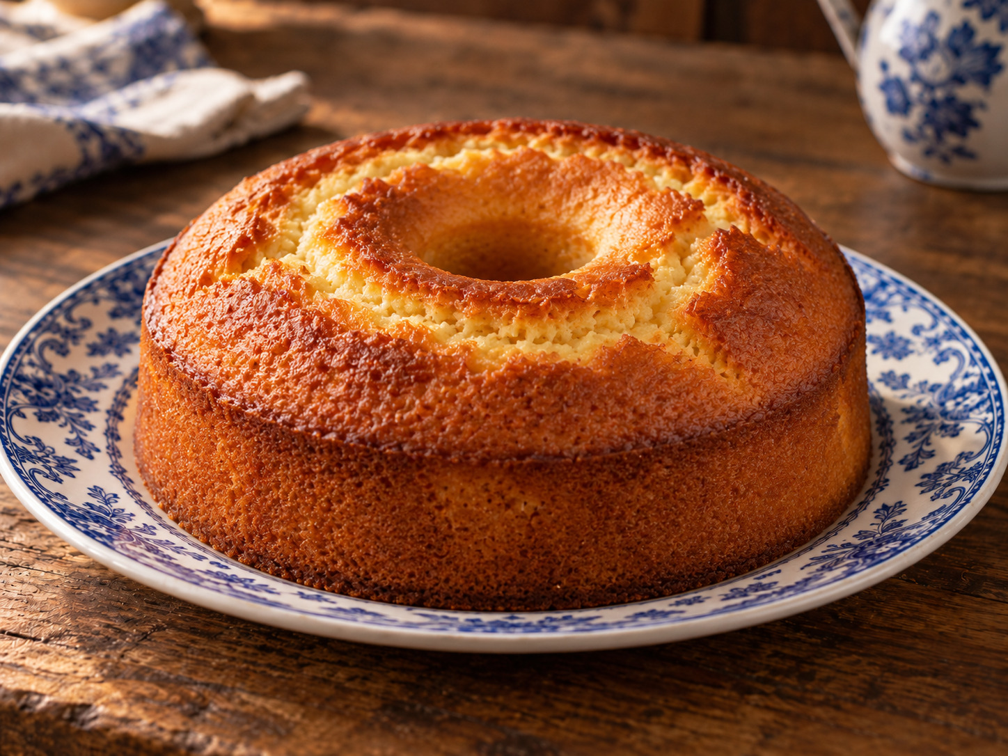 Foto de Bolo de iogurte tradicional - dulce portugués tradicional