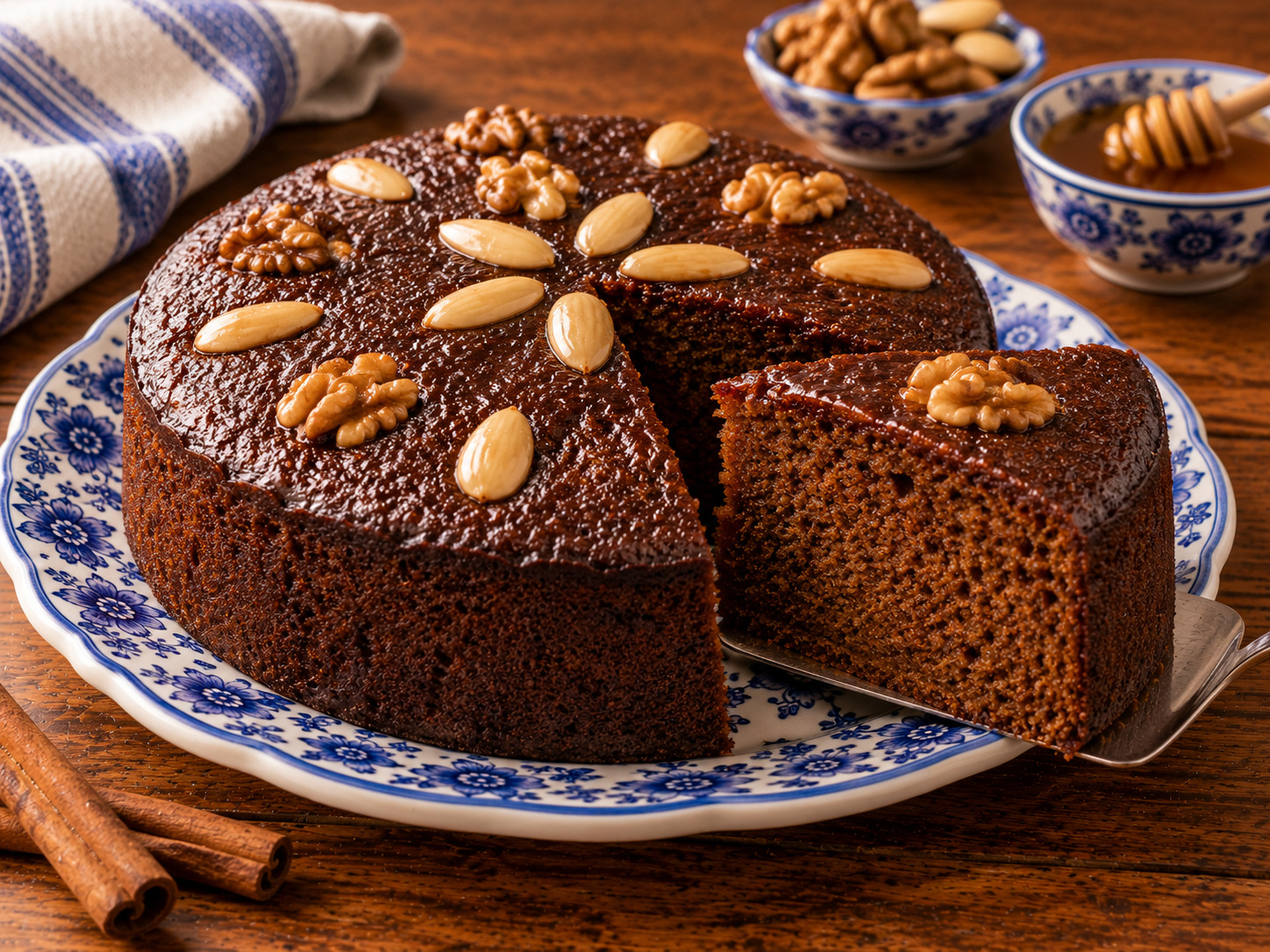 Bolo de mel da Madeira — receta portuguesa tradicional