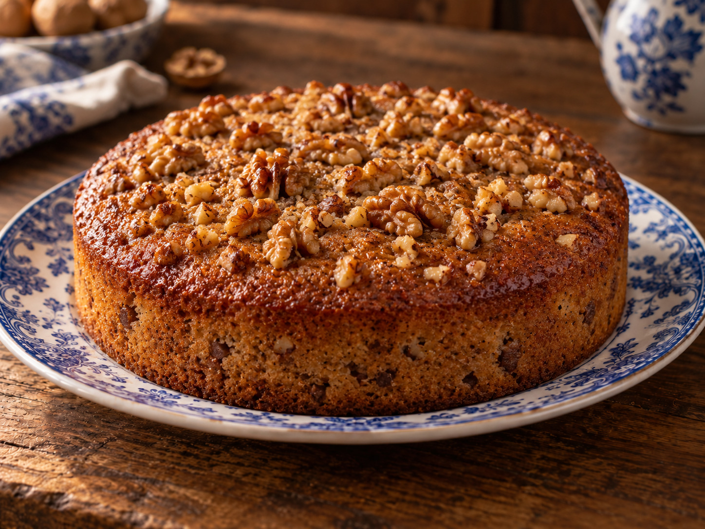 Foto de Bolo de noz - dulce portugués tradicional