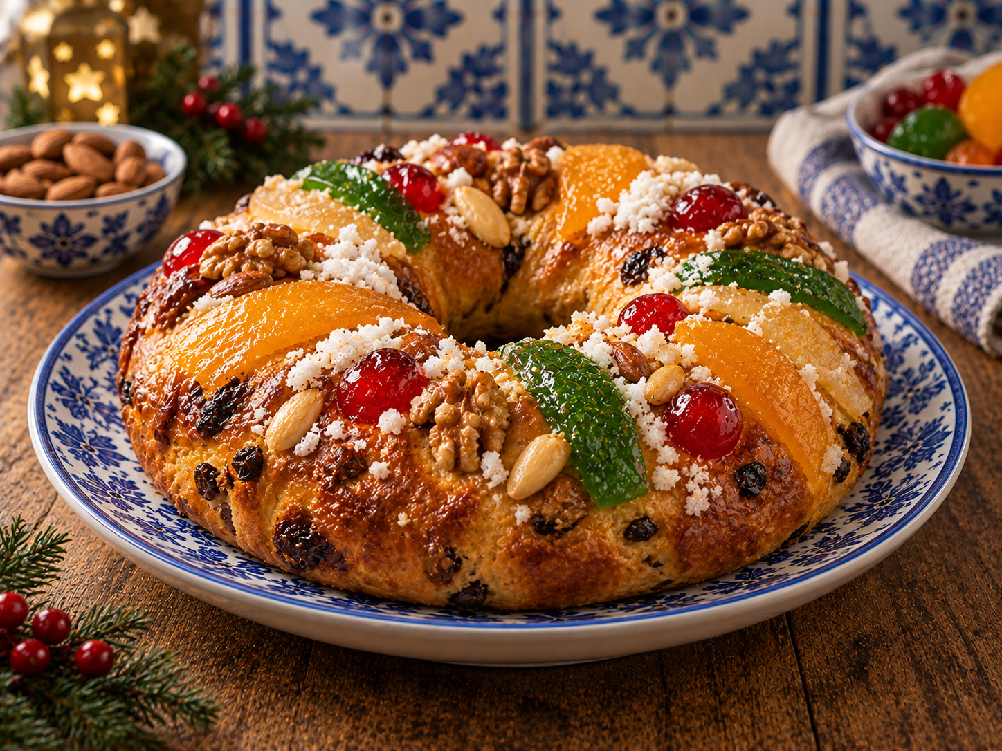 Foto de Bolo-rei - receita portuguesa tradicional