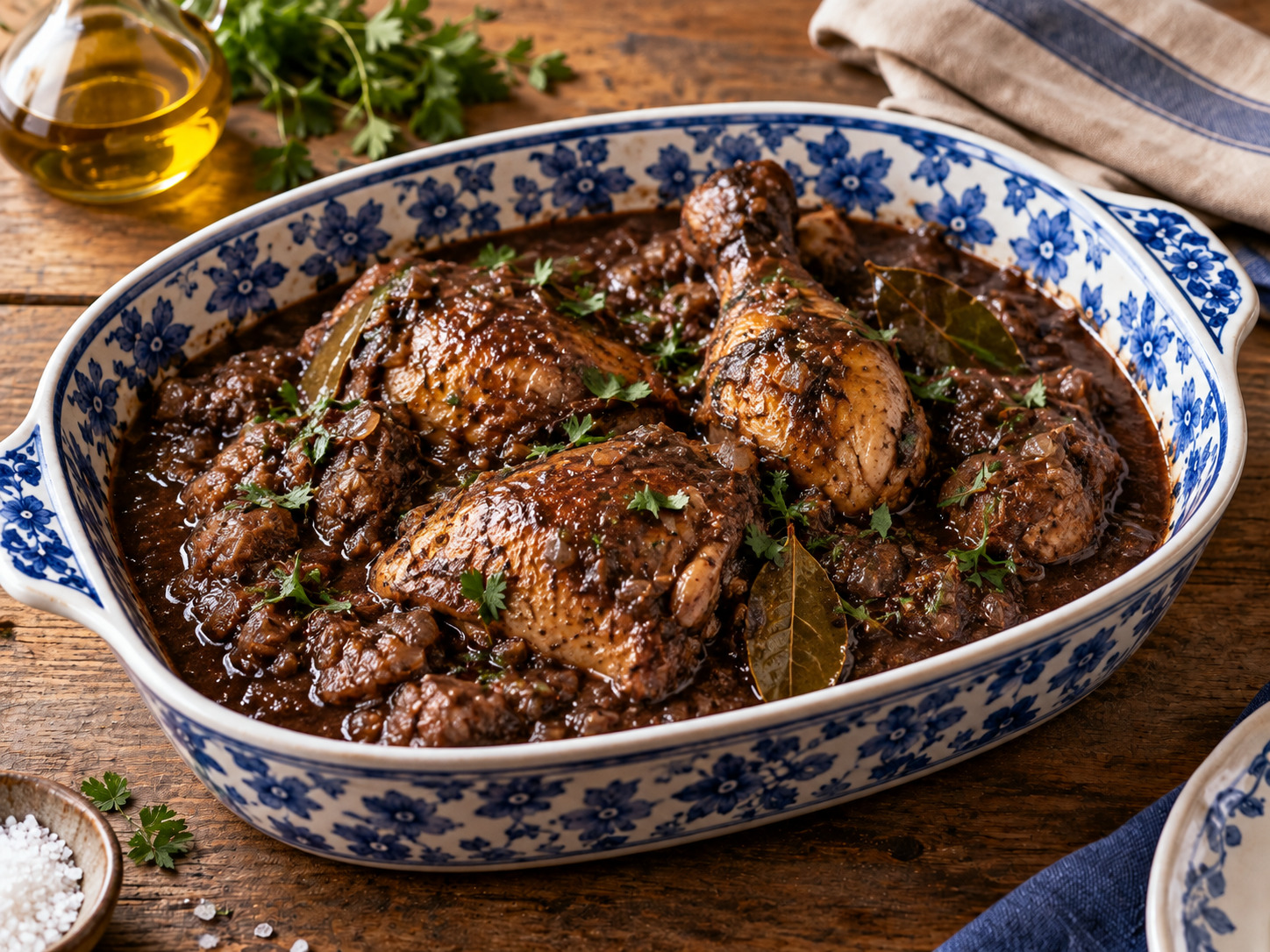 Foto de Cabidela de galinha - receita portuguesa tradicional