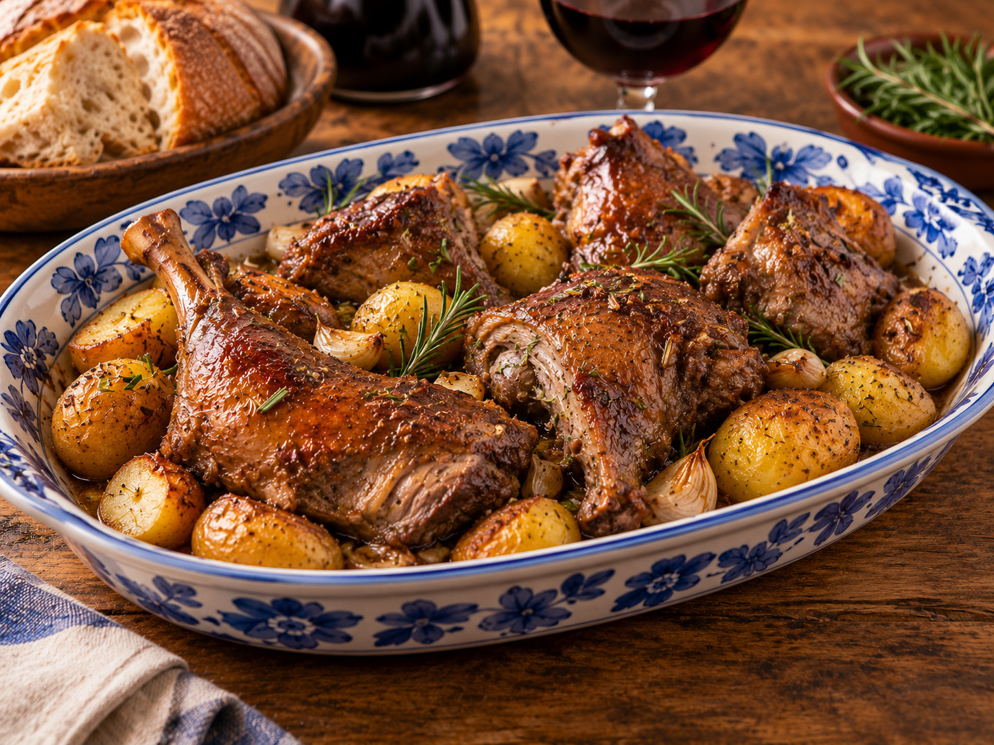 Foto de Cabrito assado - receita portuguesa tradicional