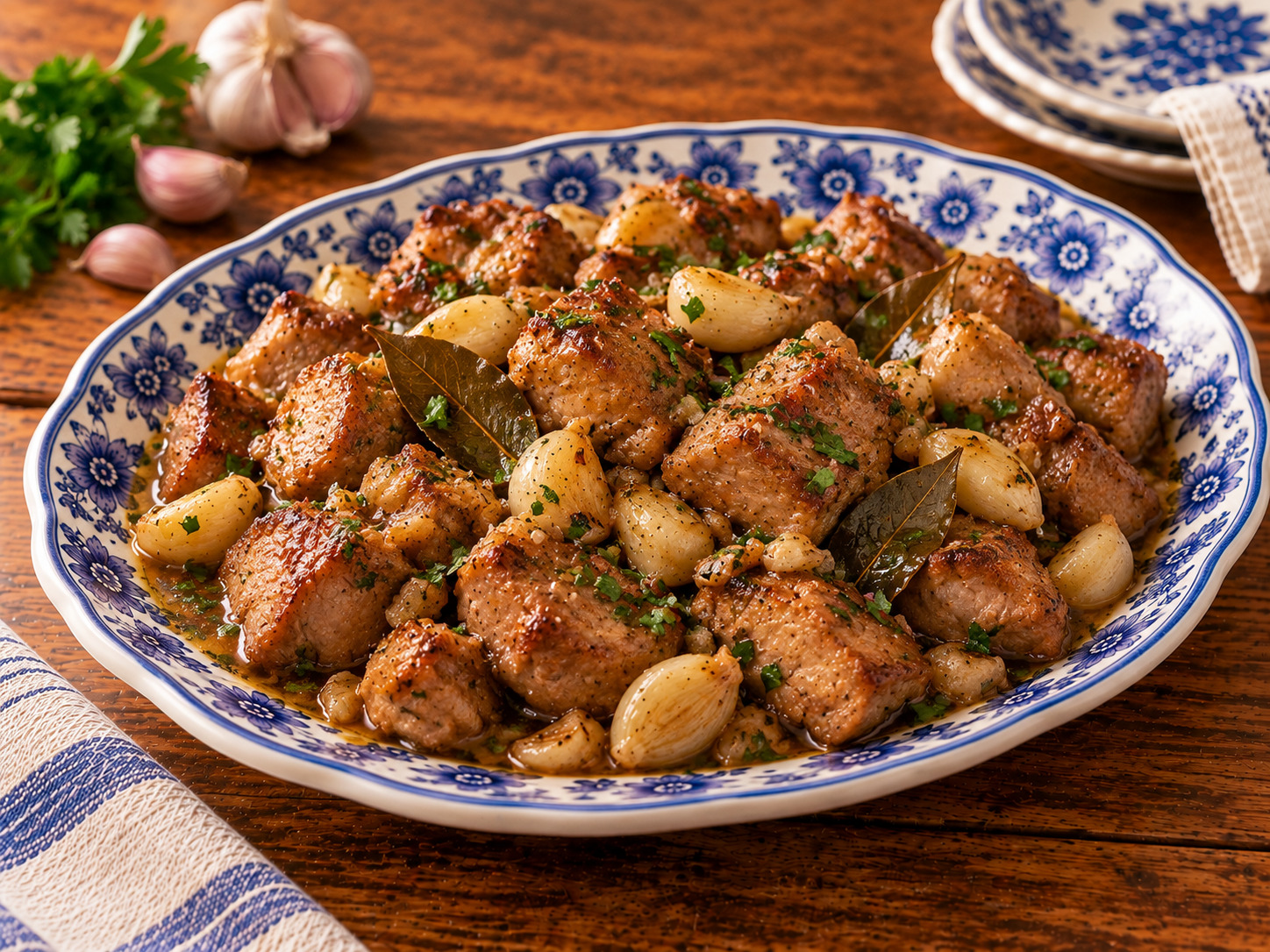 Foto de Carne de vinha-d’alhos - receita portuguesa tradicional