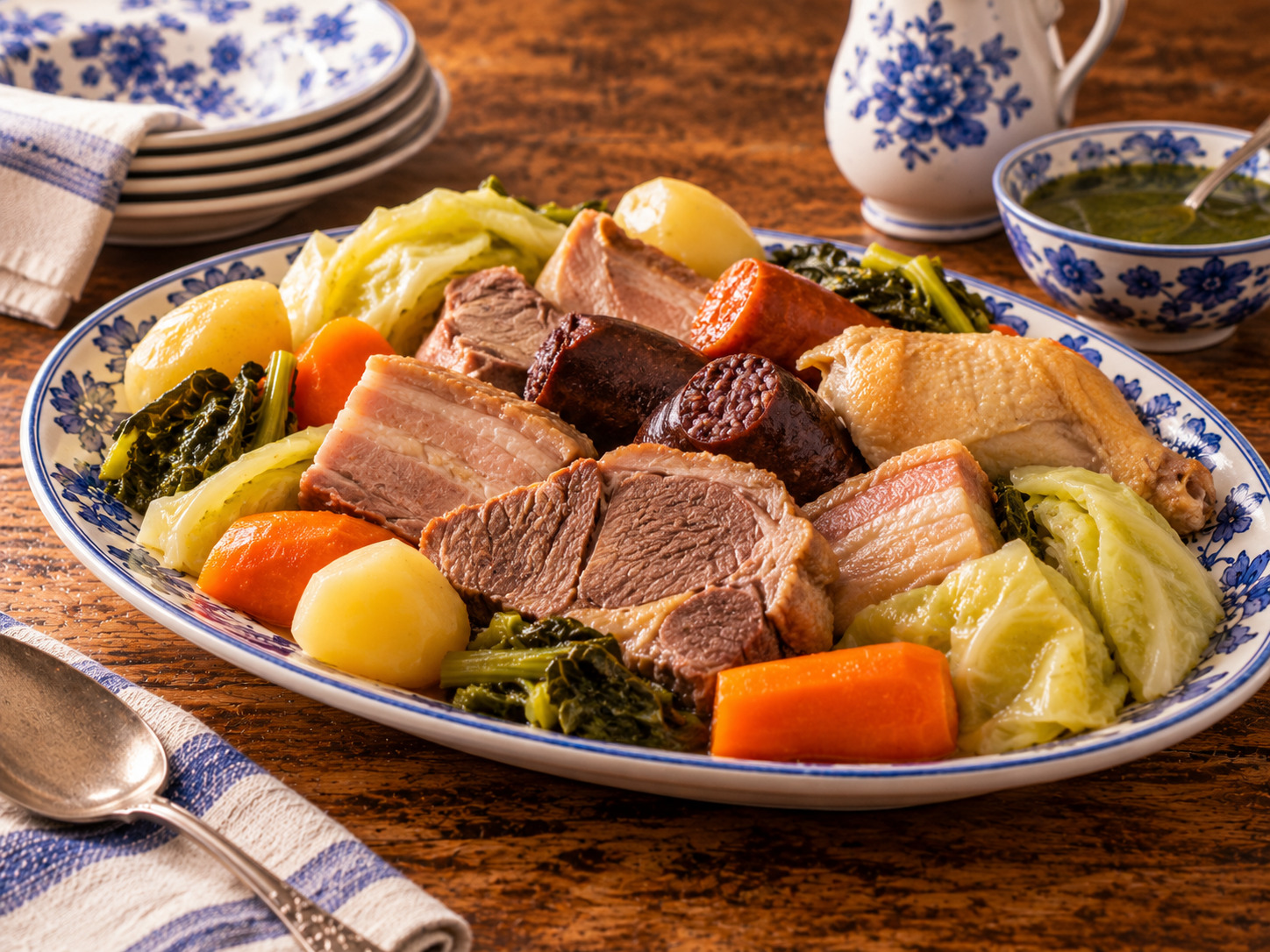 Foto de Cozido das Furnas - receita portuguesa tradicional
