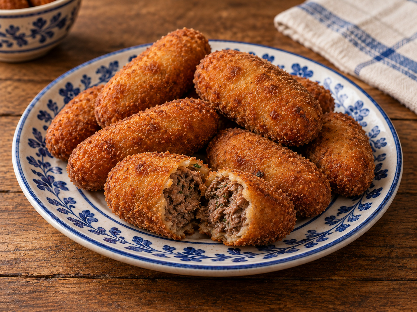 Foto de Croquetes de carne - receita portuguesa tradicional