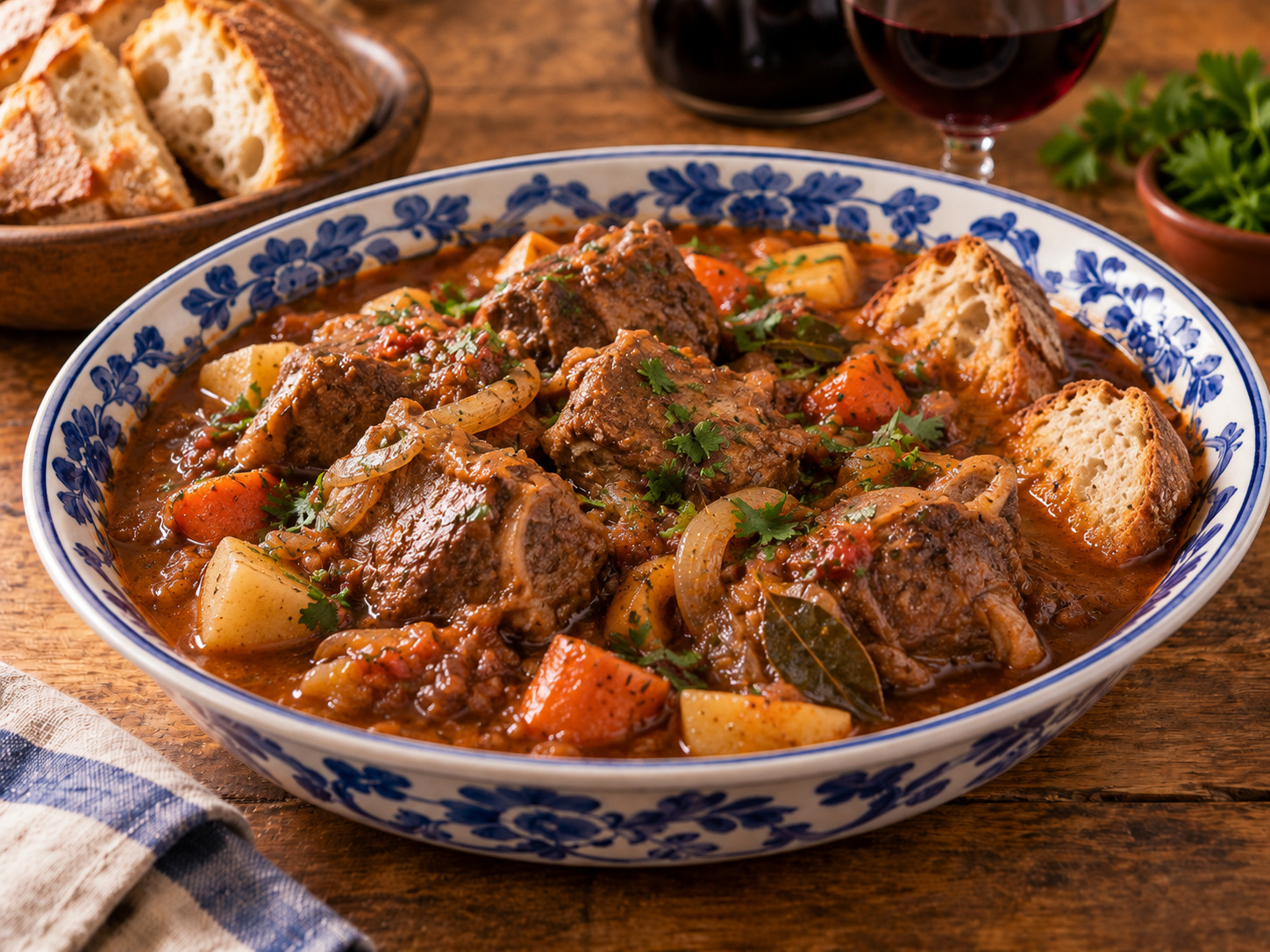 Foto de Ensopado de borrego - receita portuguesa tradicional