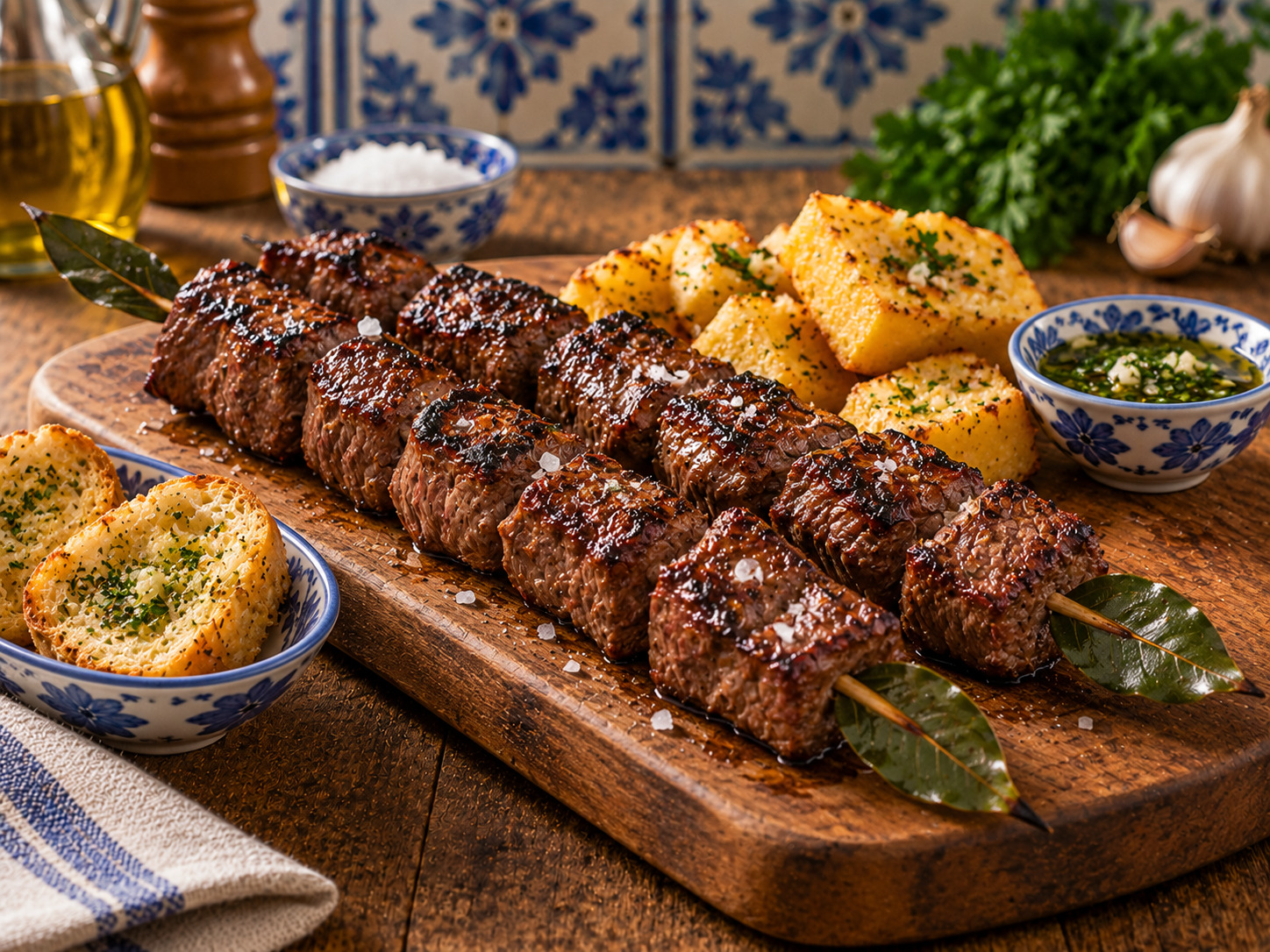 Foto de Espetada madeirense - receita portuguesa tradicional