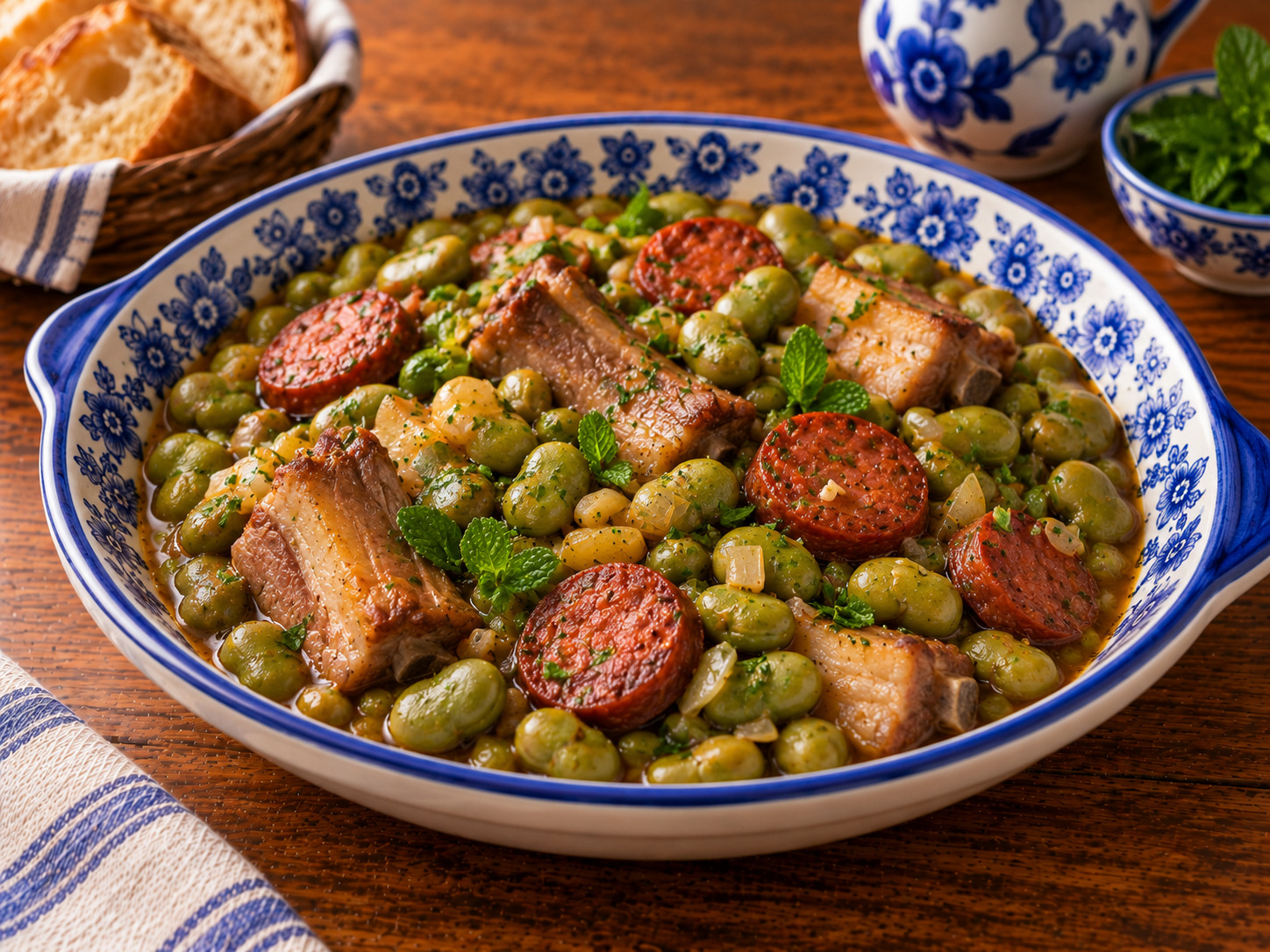 Foto de Favas à portuguesa - receita portuguesa tradicional