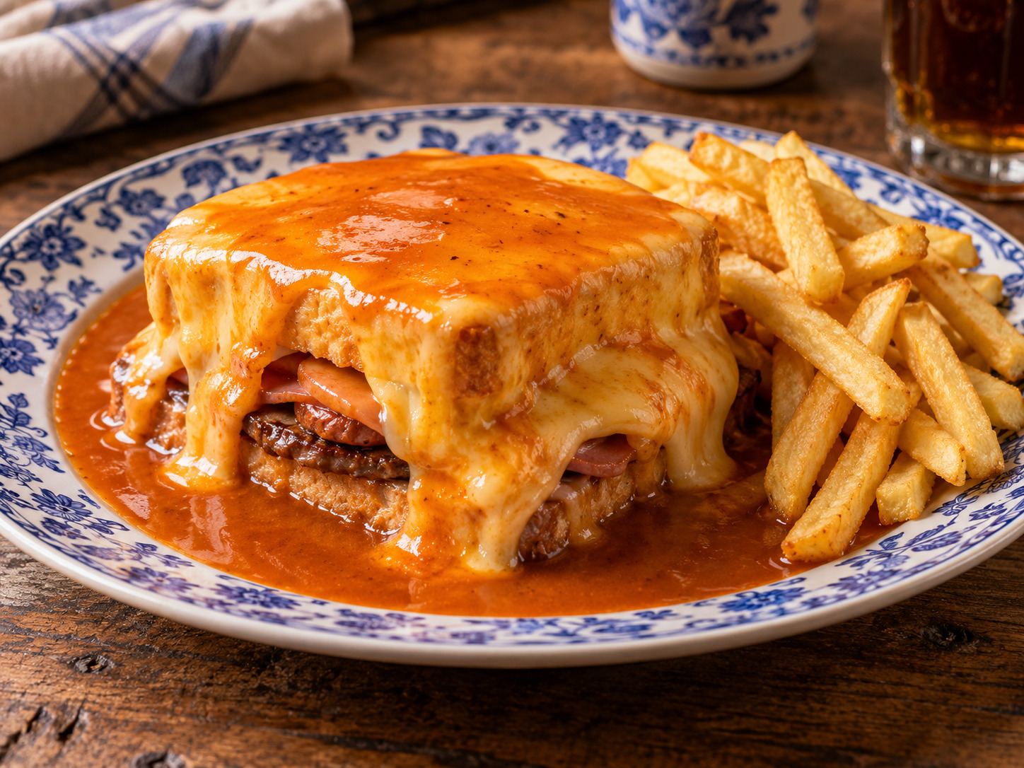 Foto de Francesinha - receita portuguesa tradicional