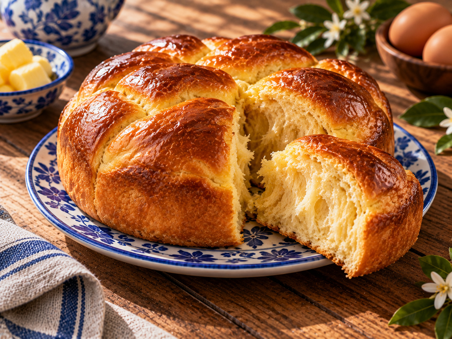 Foto de Massa sovada dos Açores - receita portuguesa tradicional