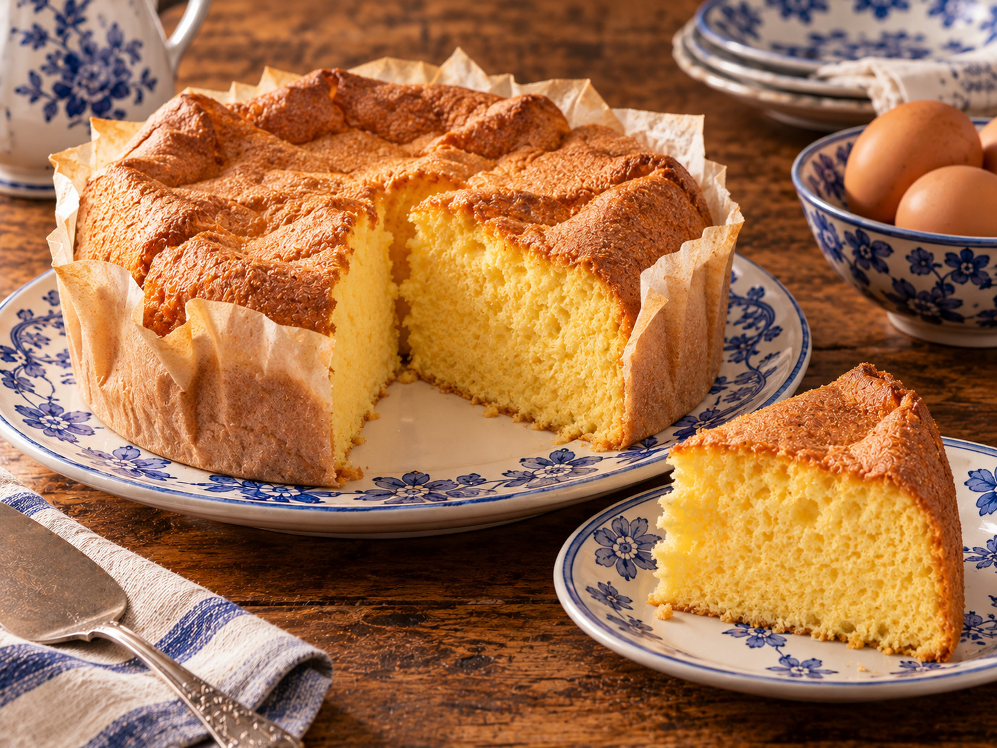 Pão de ló — receta portuguesa tradicional