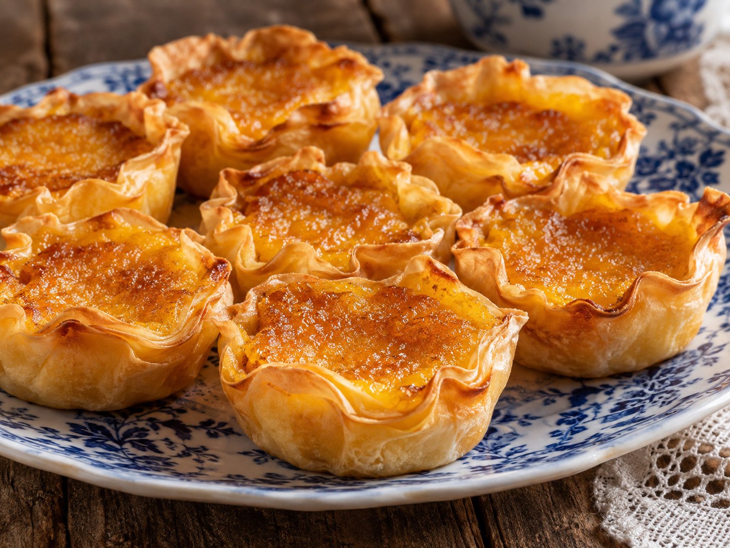 Foto de Pastéis de Santa Clara - dulce portugués tradicional
