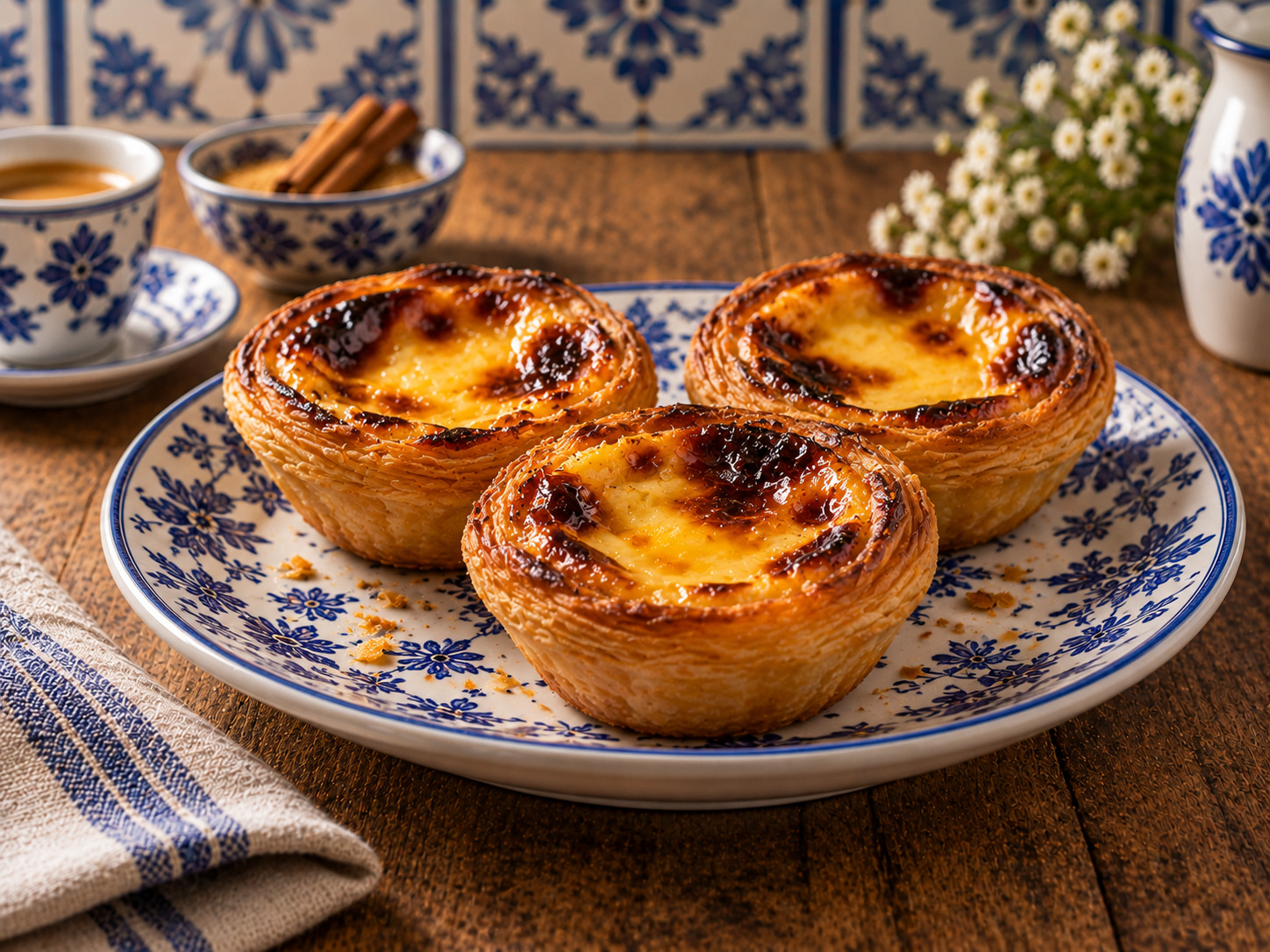 Pastel de nata — receta portuguesa tradicional