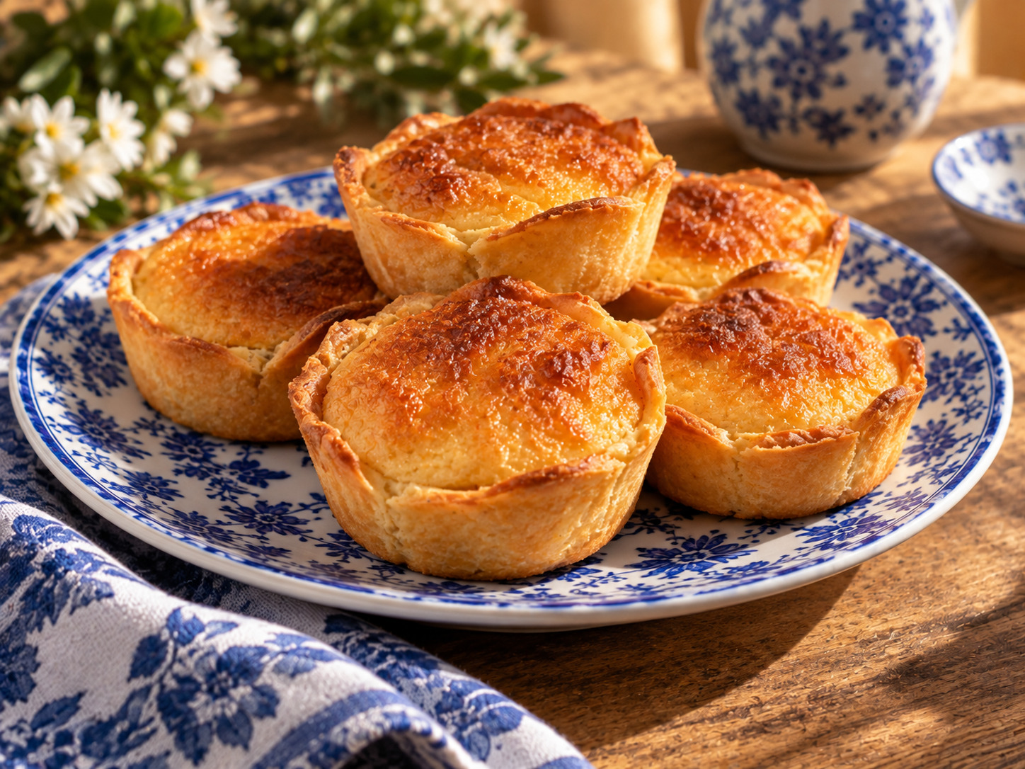 Queijada de Sintra — receta portuguesa tradicional