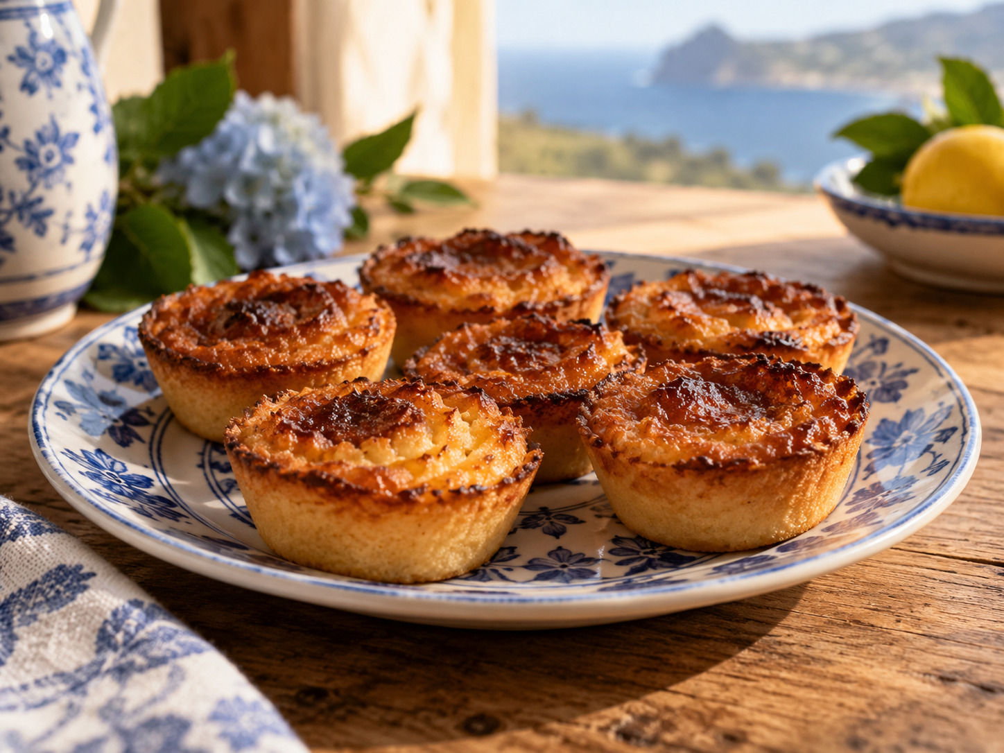 Foto de Queijadas de Vila Franca do Campo - dulce portugués tradicional