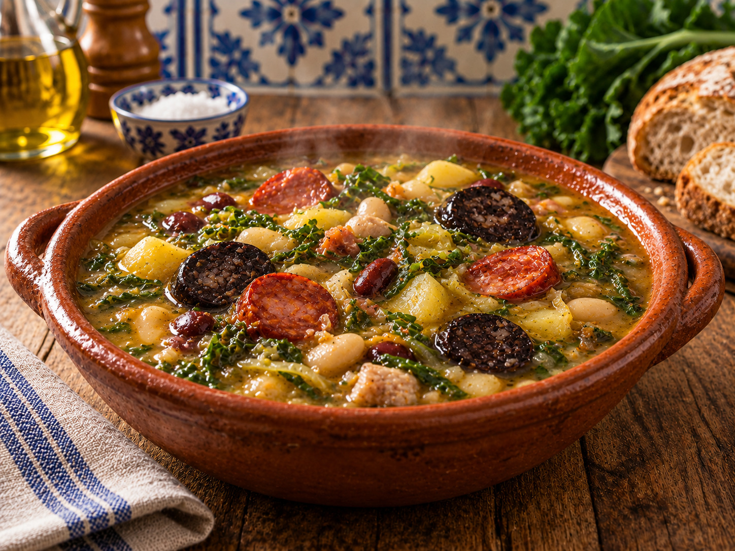 Foto de Sopa da pedra - receita portuguesa tradicional