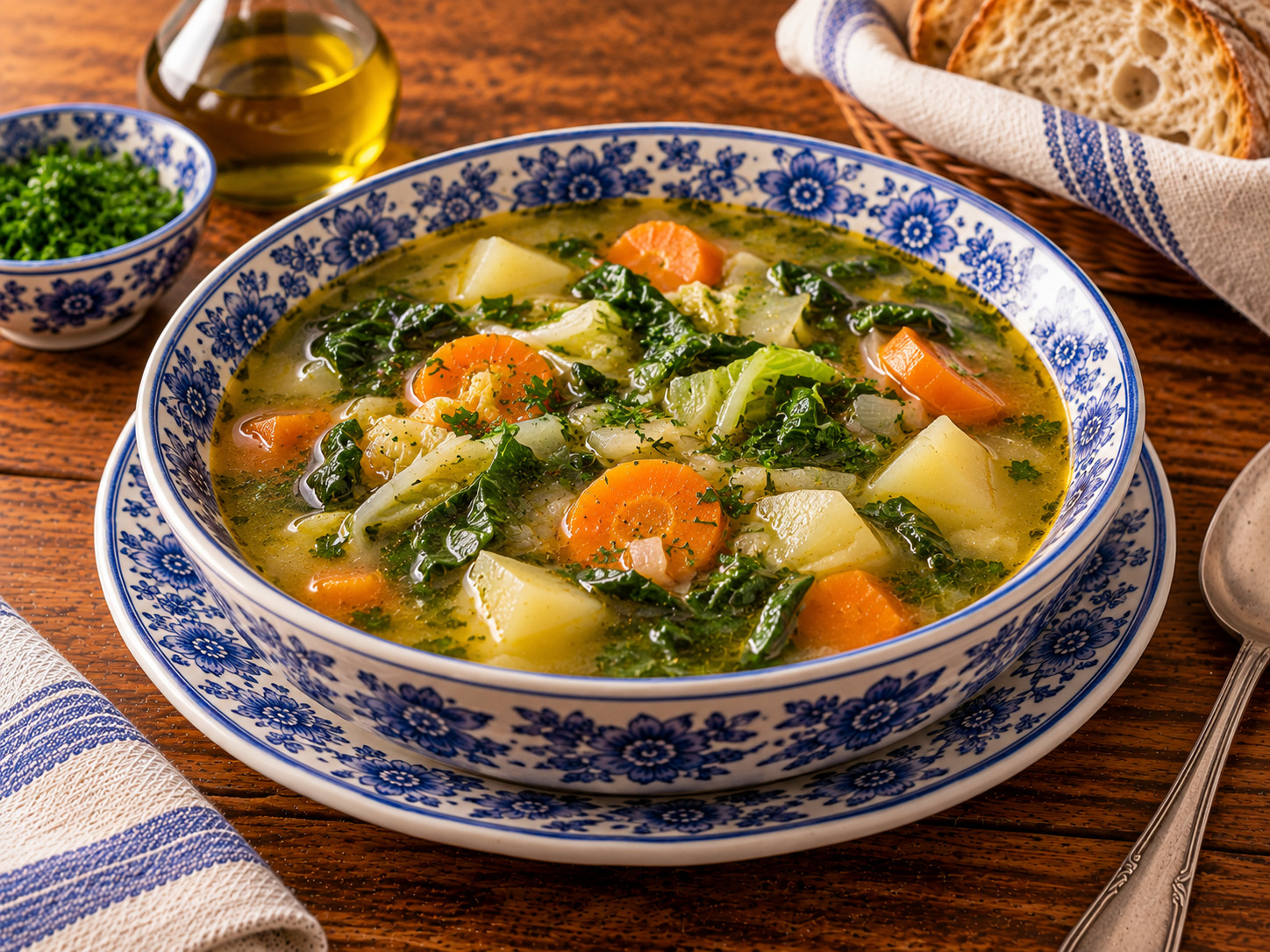 Foto de Sopa de legumes à portuguesa - receita portuguesa tradicional
