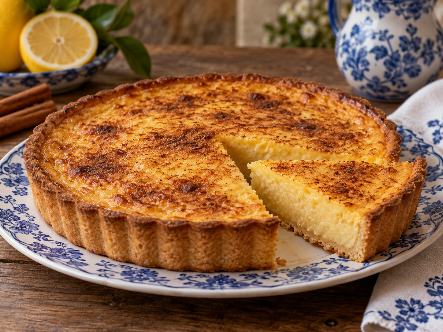 Foto de Tarte de Sintra - dulce portugués tradicional