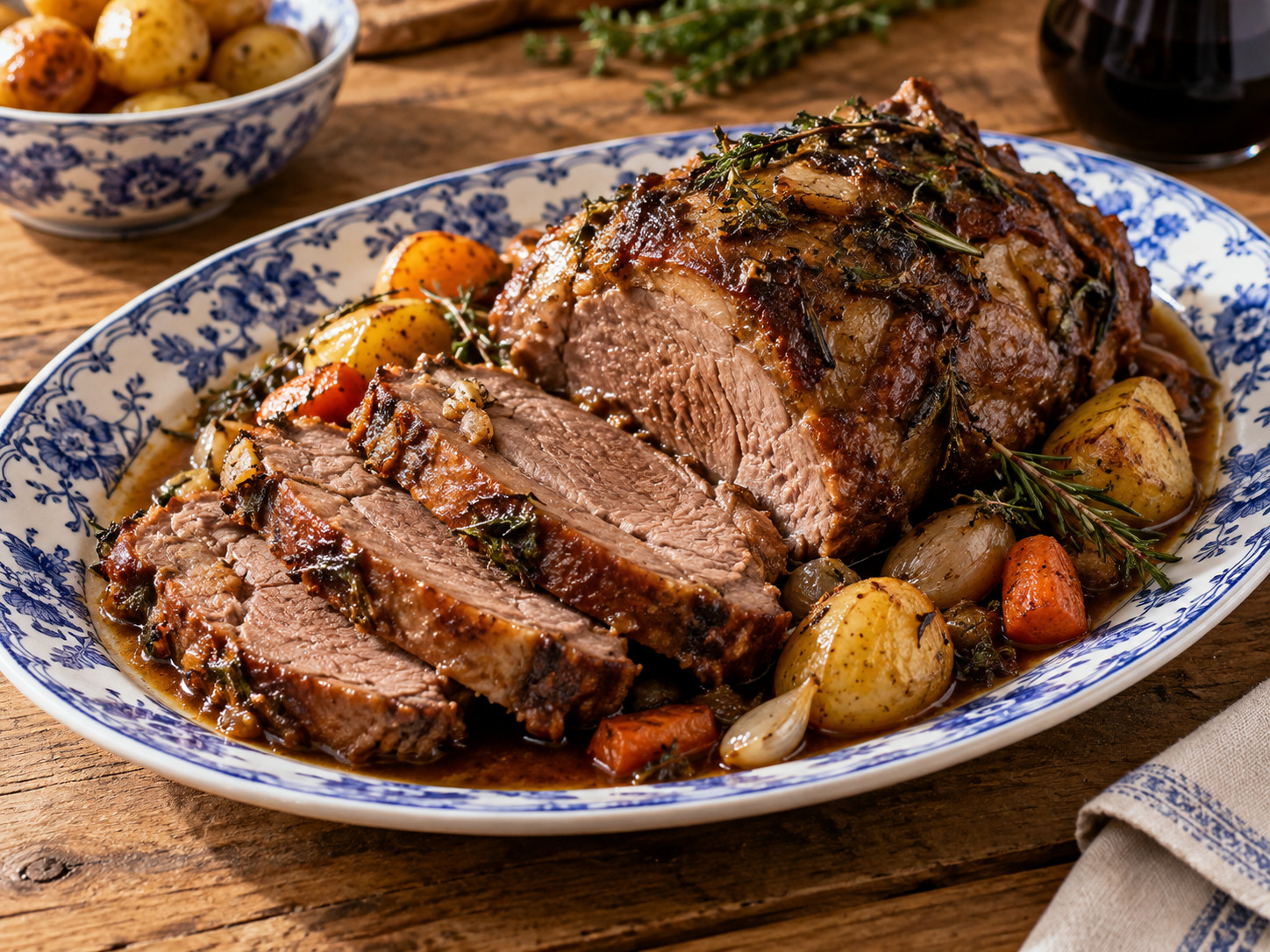 Foto de Vitela assada do Douro - receita portuguesa tradicional