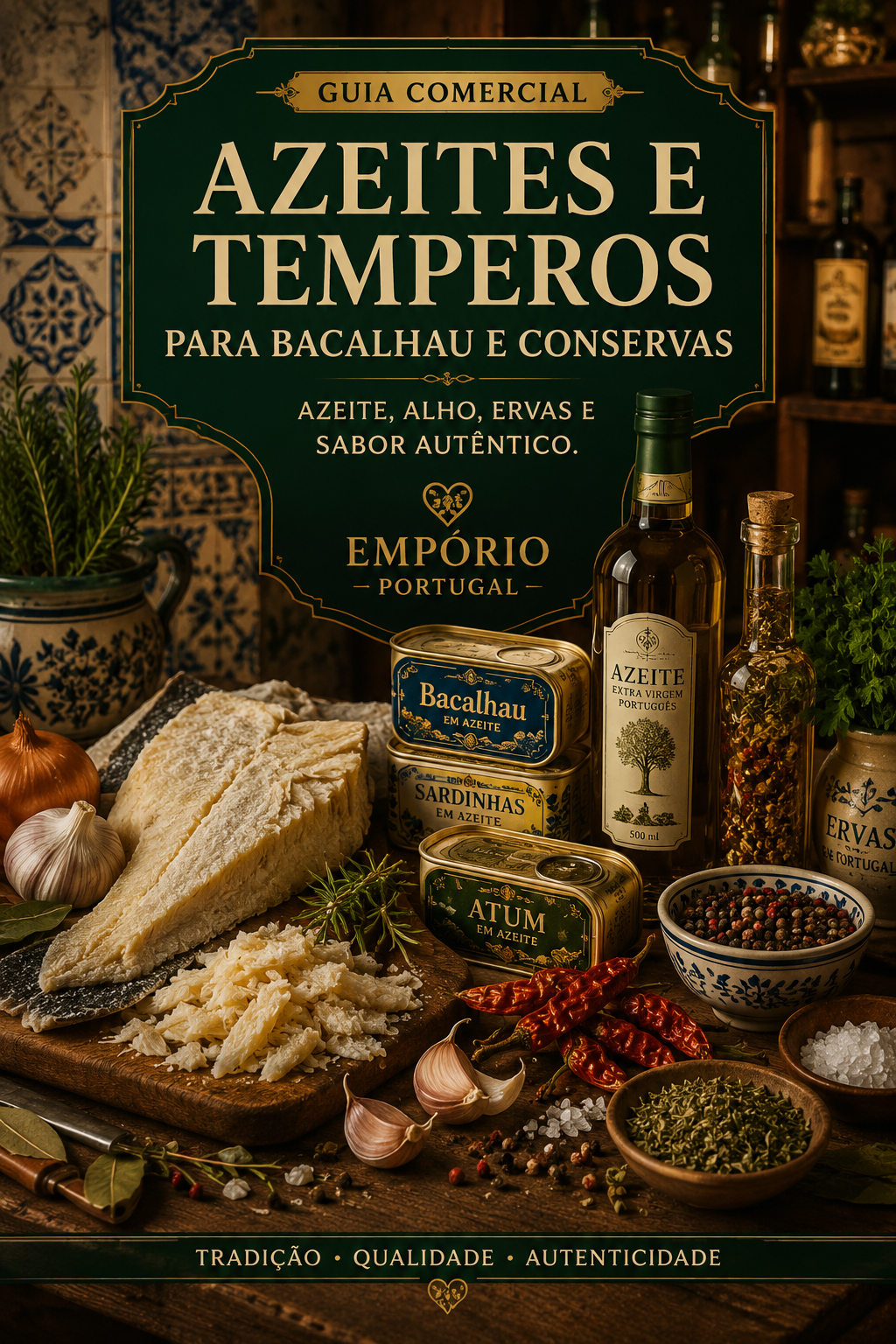 Azeites e temperos portugueses — categoria relacionada