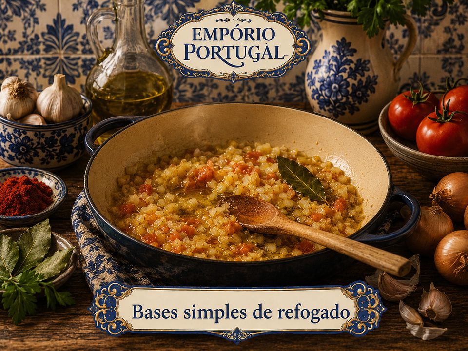 Foto do guia Bases simples de refogado - cozinha portuguesa tradicional