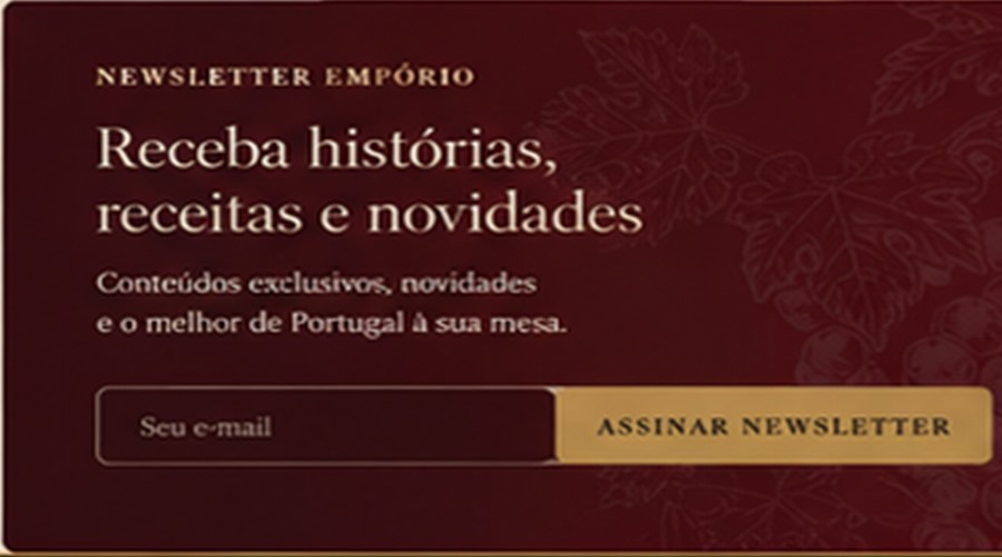 Composição editorial premium — Empório Portugal